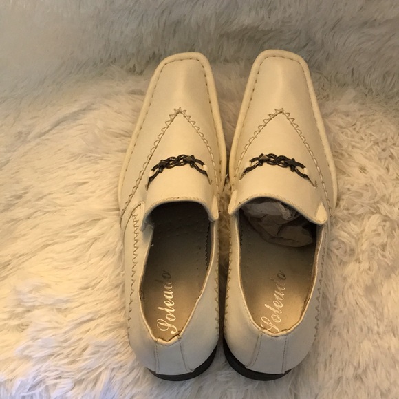 Mens Loafer with silver buckle main image 6